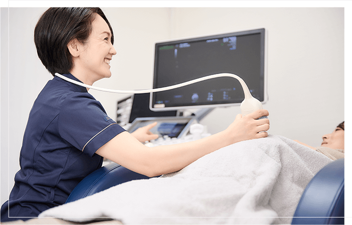 専門医による丁寧な診察